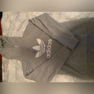 Gray Adidas Hoodie
